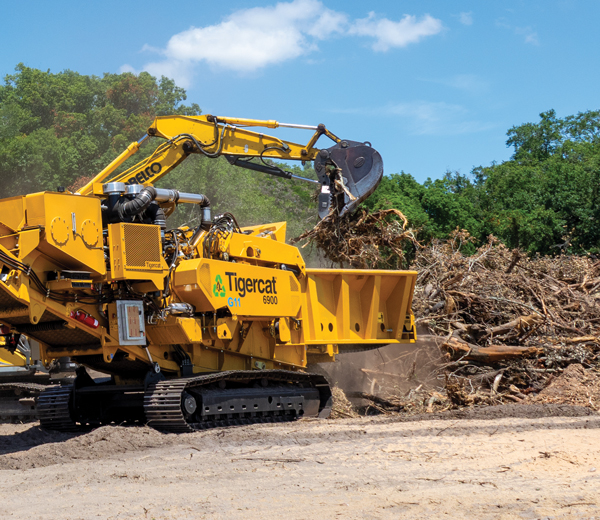 The Daily Grind: Land-Clearing Business Finds New Revenue With Tigercat 6900 Grinders