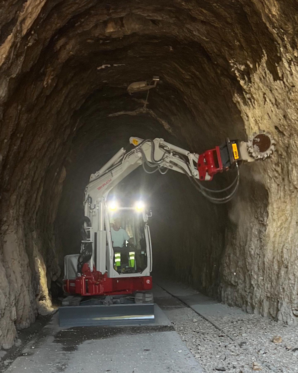 Drum Cutters Dig Deep For Infrastructure Projects