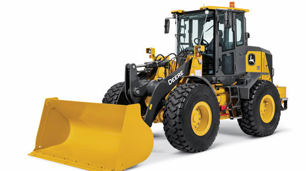John Deere Launches Mid-Size 444 G-Tier Wheel Loader