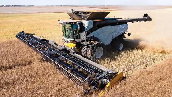 New Holland Reveals The New CR11 Flagship Combine