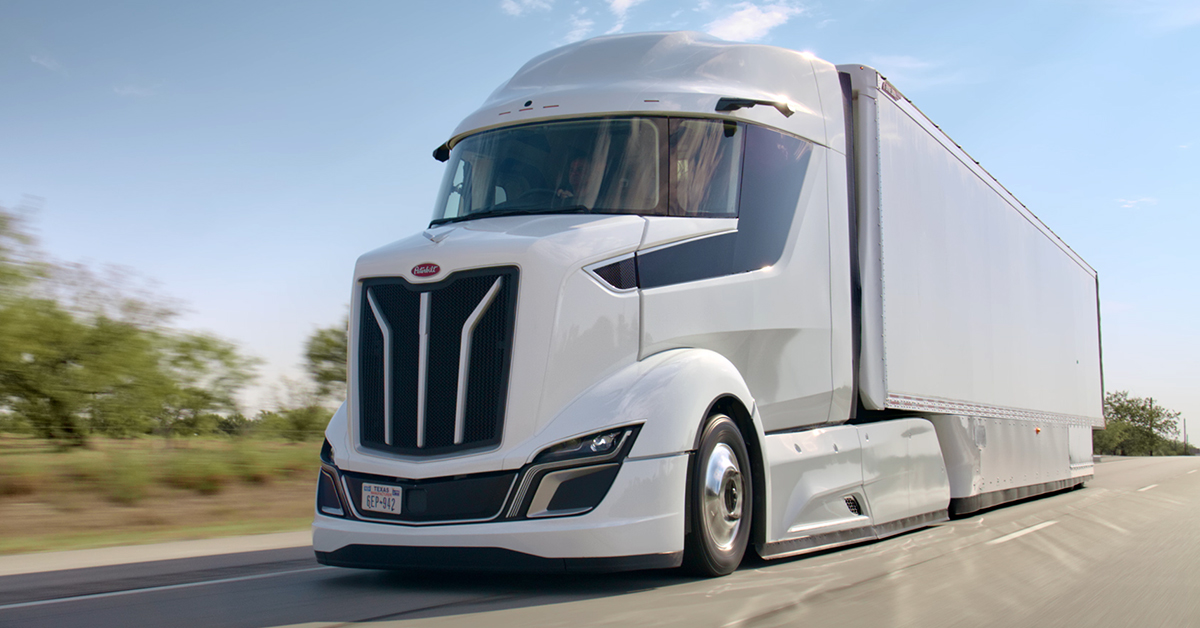 Peterbilt Demonstrates SuperTruck II At CES