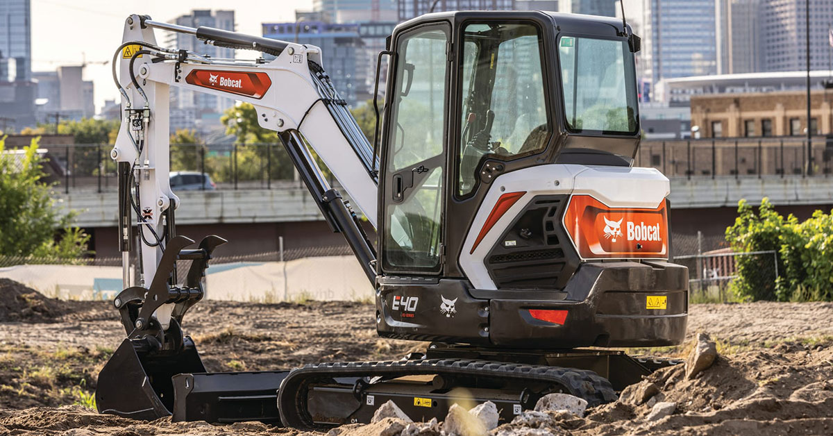 Bobcat Introduces E40 Compact Excavator