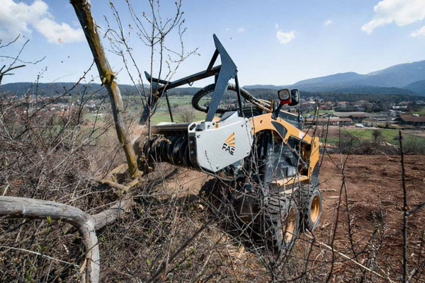 FAE Introduces A New Mulcher For Skid Steers