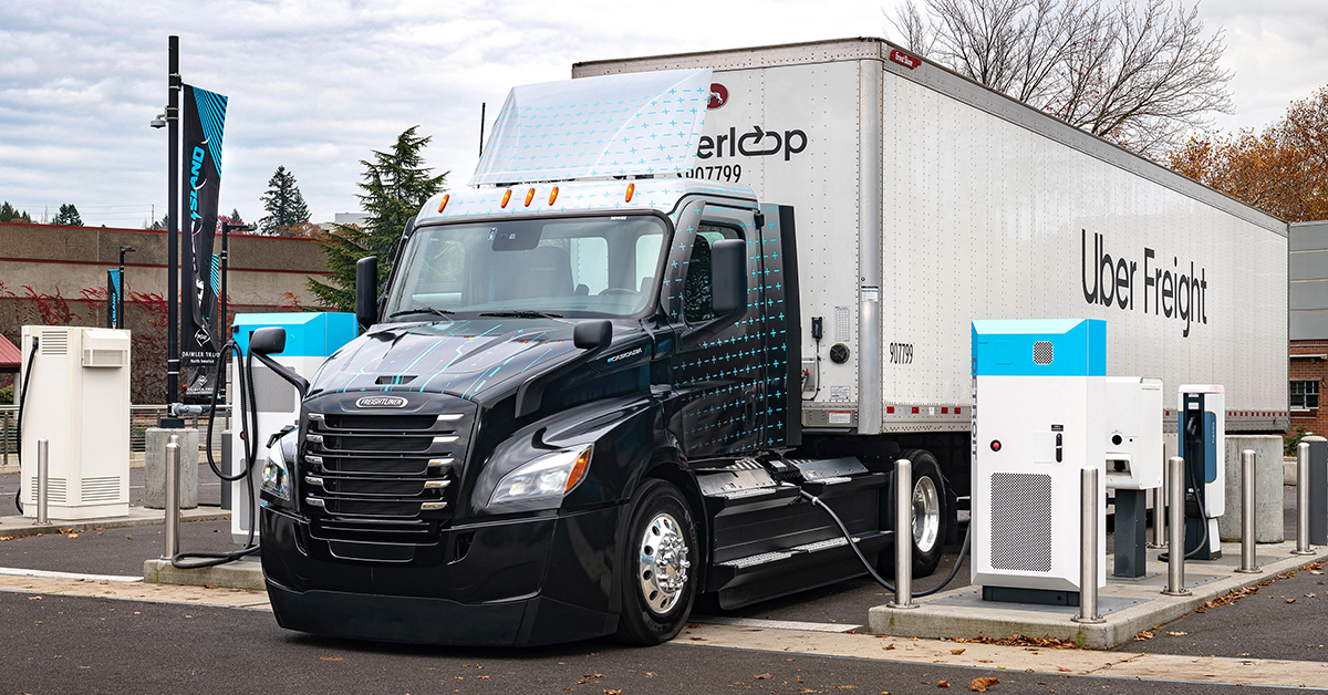 The Future Of Commercial Electric Truck Charging Stations