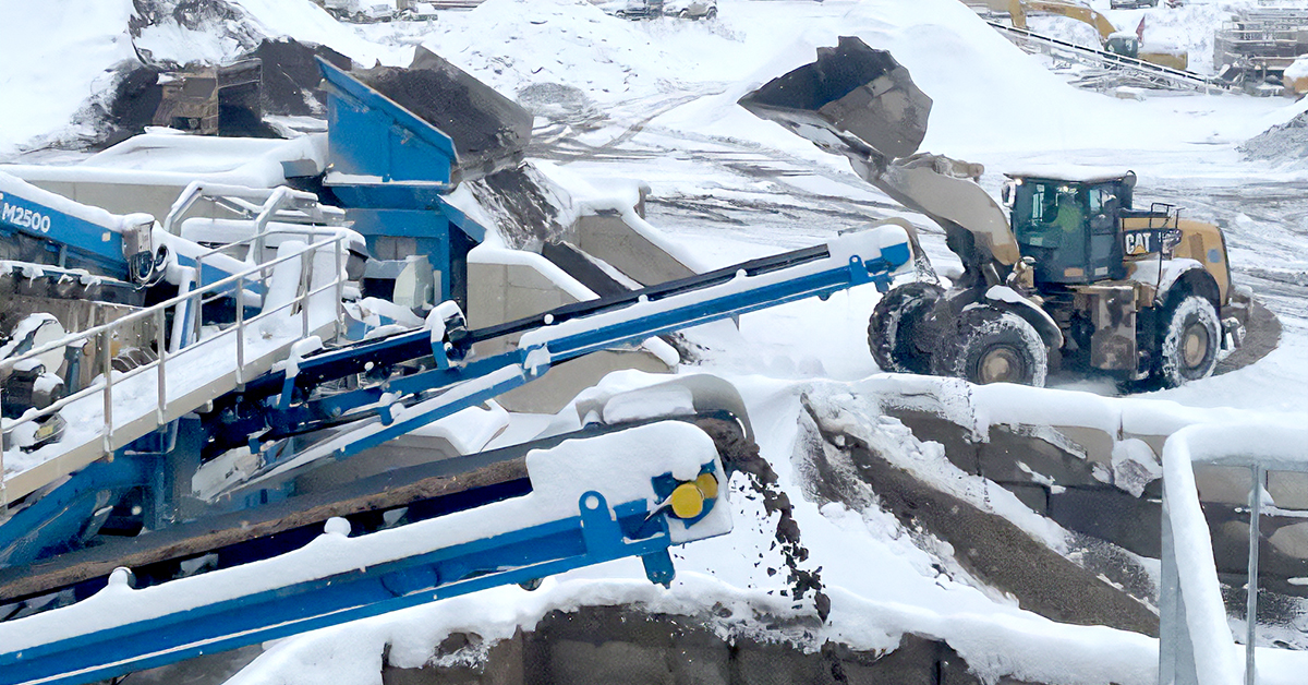 Winter Washing: Top Tips For Wash Plant Operators As Temperatures Drop