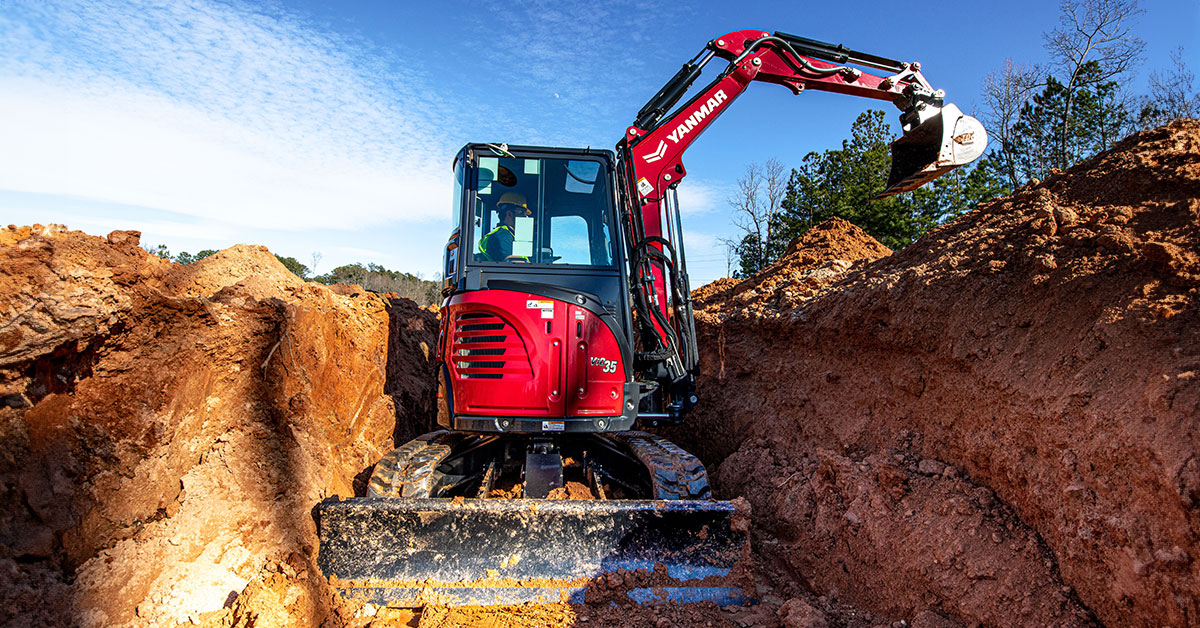 Yanmar CE Celebrates 55 Years Of Mini Excavator Excellence