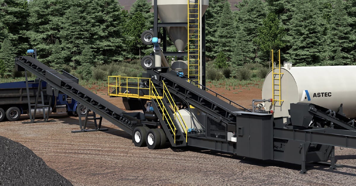 Astec Announces New Remix Cold Central Plant Recycling System