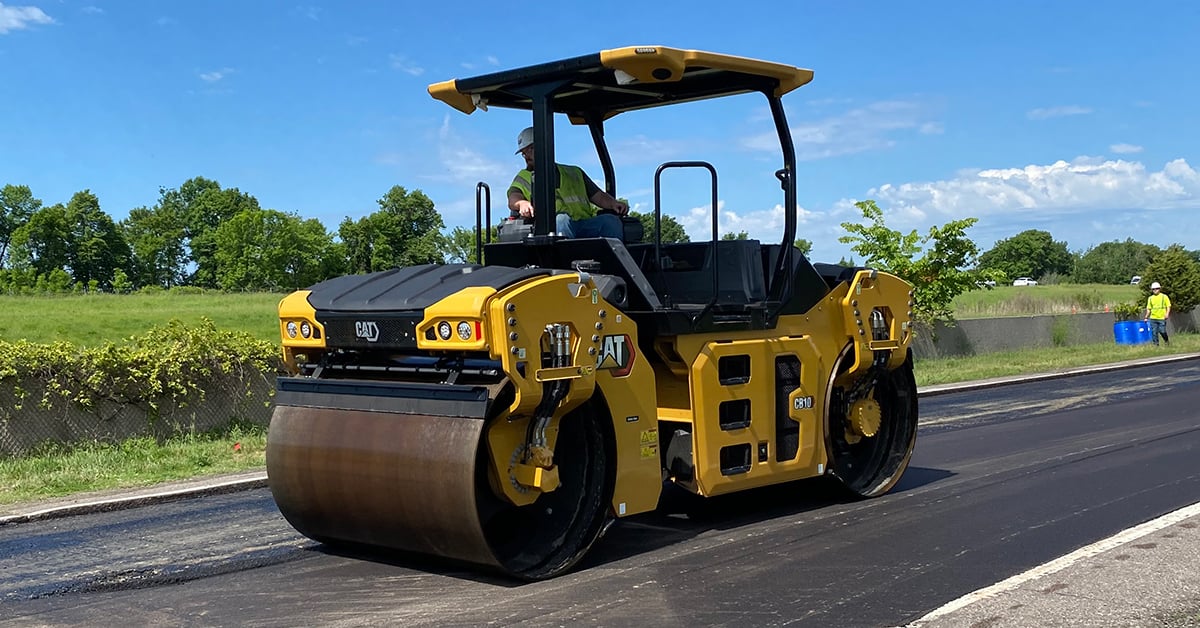 Caterpillar Updates Mid-Sized Asphalt Compactors For 2024