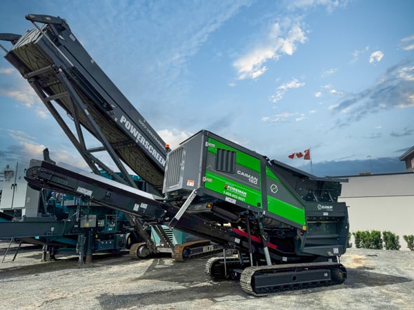 The new state-of-the-art EvoQuip Caiman 150 Compact Shredder