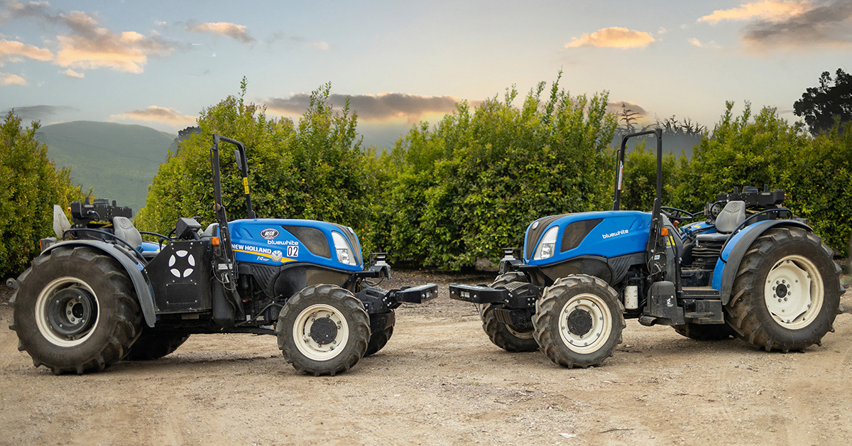 New Holland + Bluewhite To Develop Autonomous Solutions