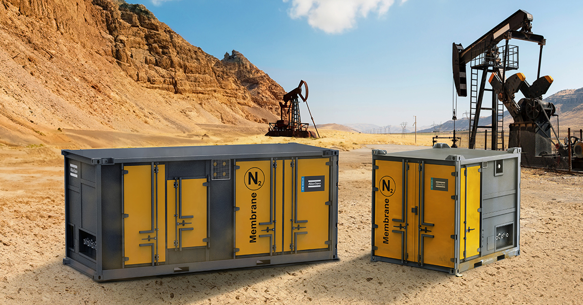 New Portable Nitrogen Membrane Generators From Atlas Copco
