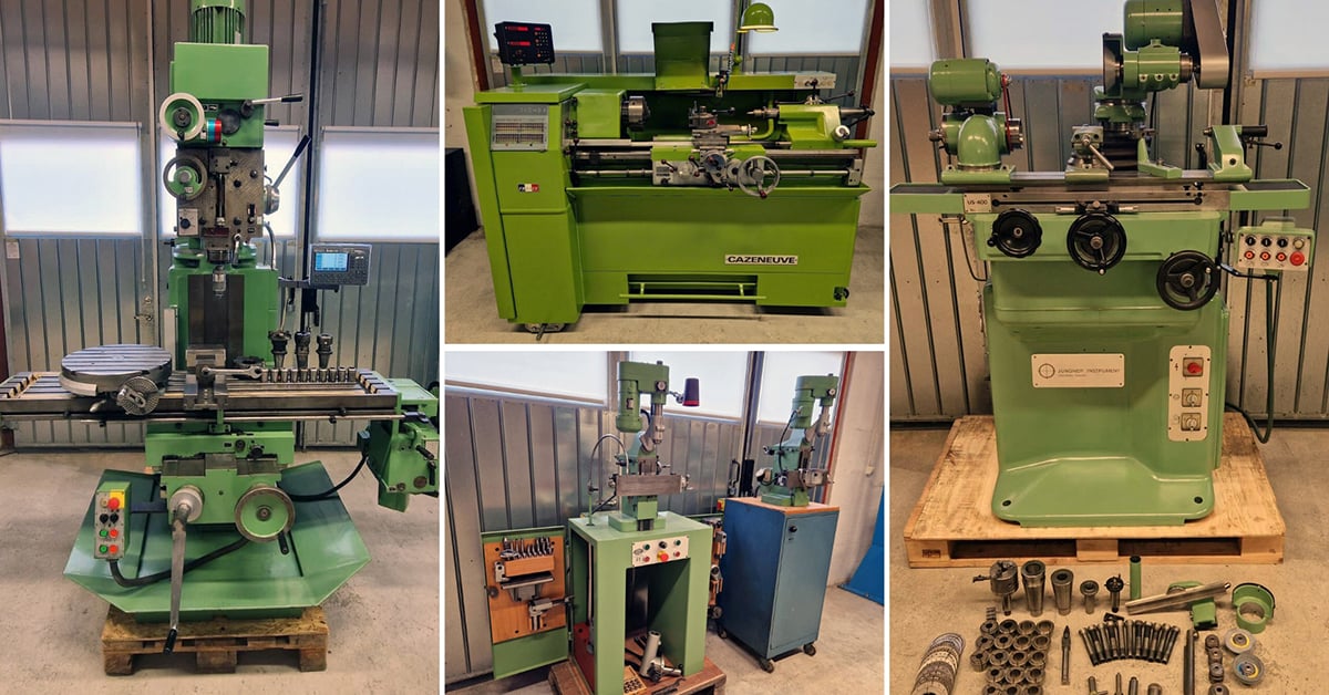 Why Are Old Milling Machines Green