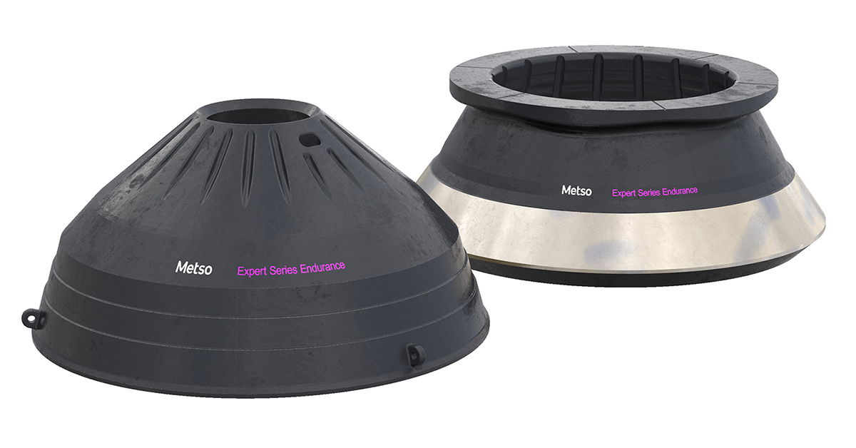 Metso Launches New Crusher Wear Products