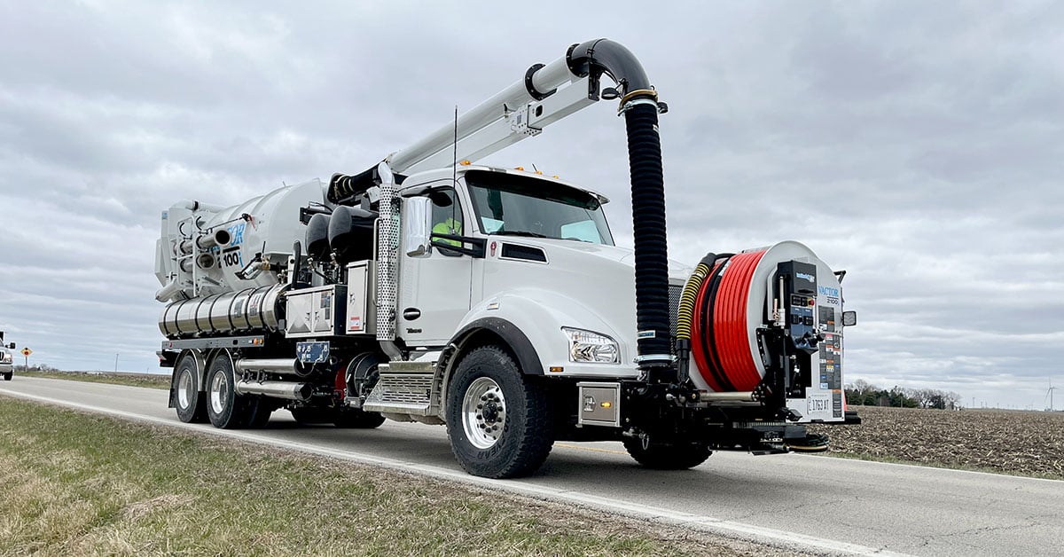 New 27-Inch Vacuum For Vactor 2100i Combination Sewer Cleaner
