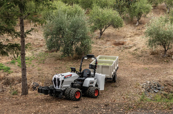 Bobcat Unveils Autonomous Electric Articulating Tractor