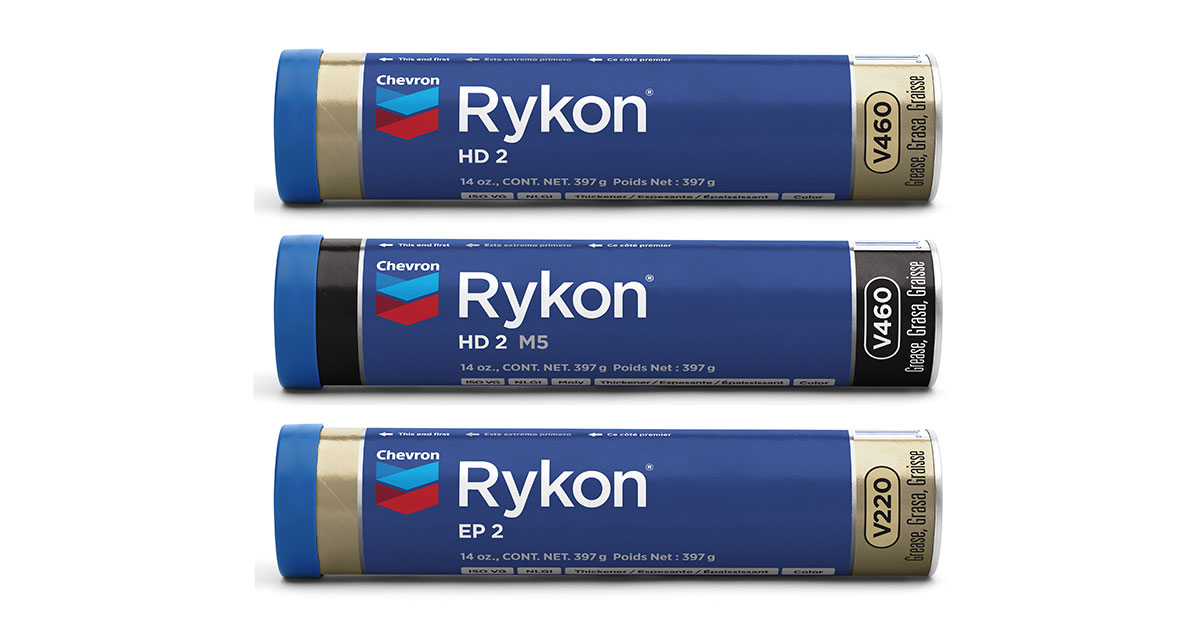 Chevron Introduces New Rykon Formula to Grease Product Line  Supply Post -  Canada's #1 Heavy Construction Equipment & Commercial Truck Newspaper