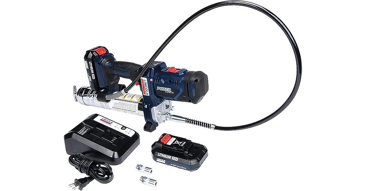 FLO Components Holds Grease Gun Giveaway AT NHES 2024