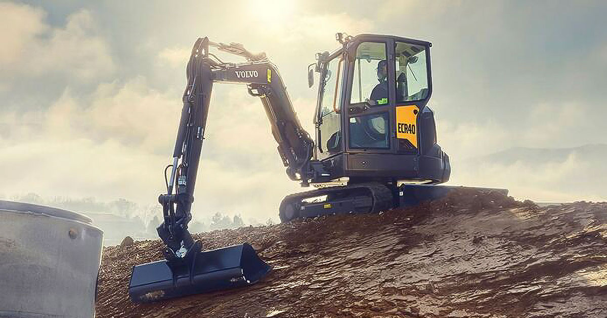 Volvo CE Adds Two New Compact Excavators