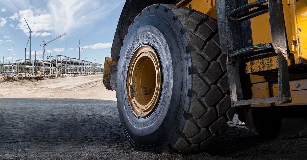 Goodyear Introduces GP-3E Off-The-Road Tire
