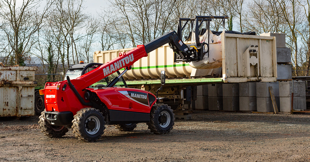 Manitou Launches New MTA 519 Compact Telehandler