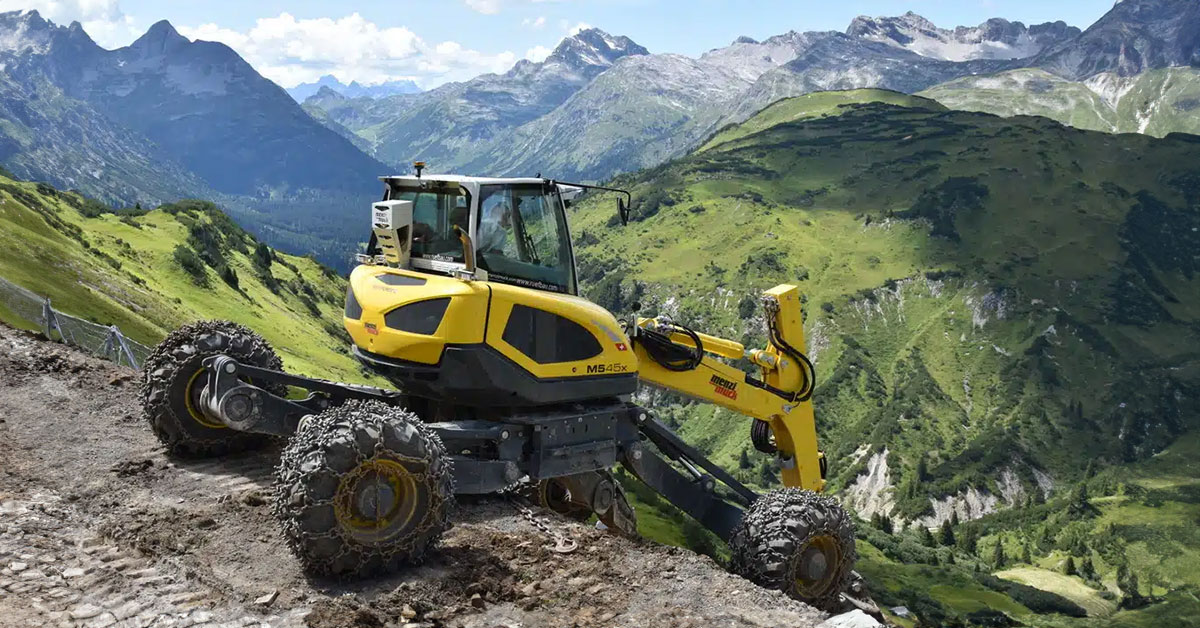 Menzi Muck Spotlighted At Canada's Largest Interior Logging Show
