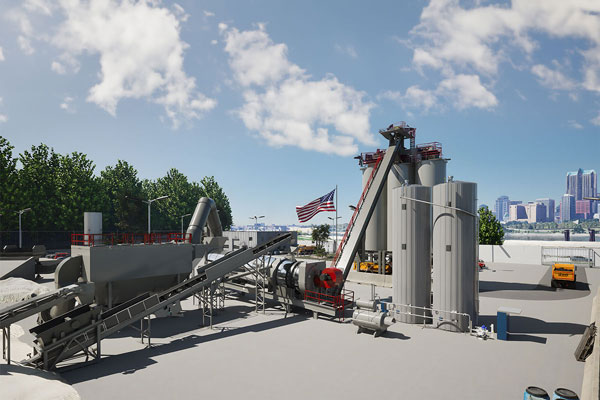 New Counterflow Drummix Plant From Ammann