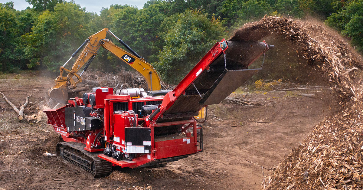 New Hammermill Horizontal Grinder From Bandit