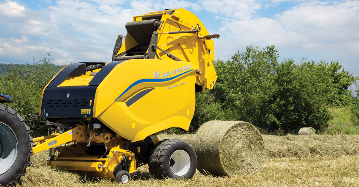New Holland Marks 50th Anniversary Of Round Baler