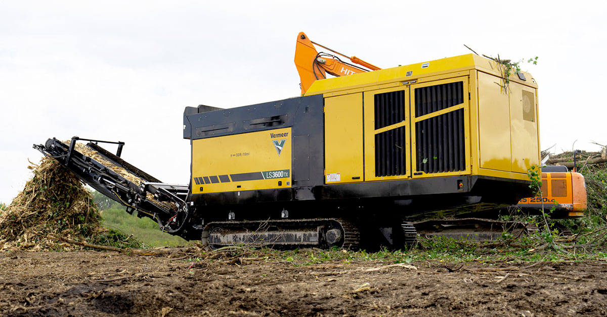 Vermeer Launches LS3600TX Low Speed Shredder