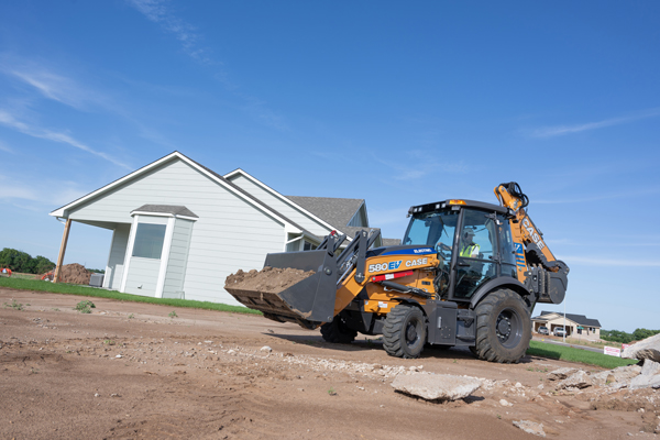 CASE Launches Industry-First Electric Backhoe Loader