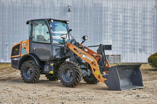 CASE Launches Industry-First Electric Backhoe Loader