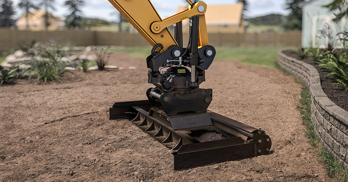 New Cat Grading Beams Deliver High Productivity Material Grading