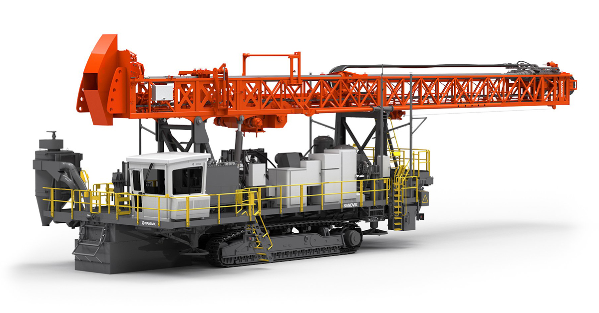 Sandvik Electrifies Its Largest Intelligent Rotary Blasthole Drill