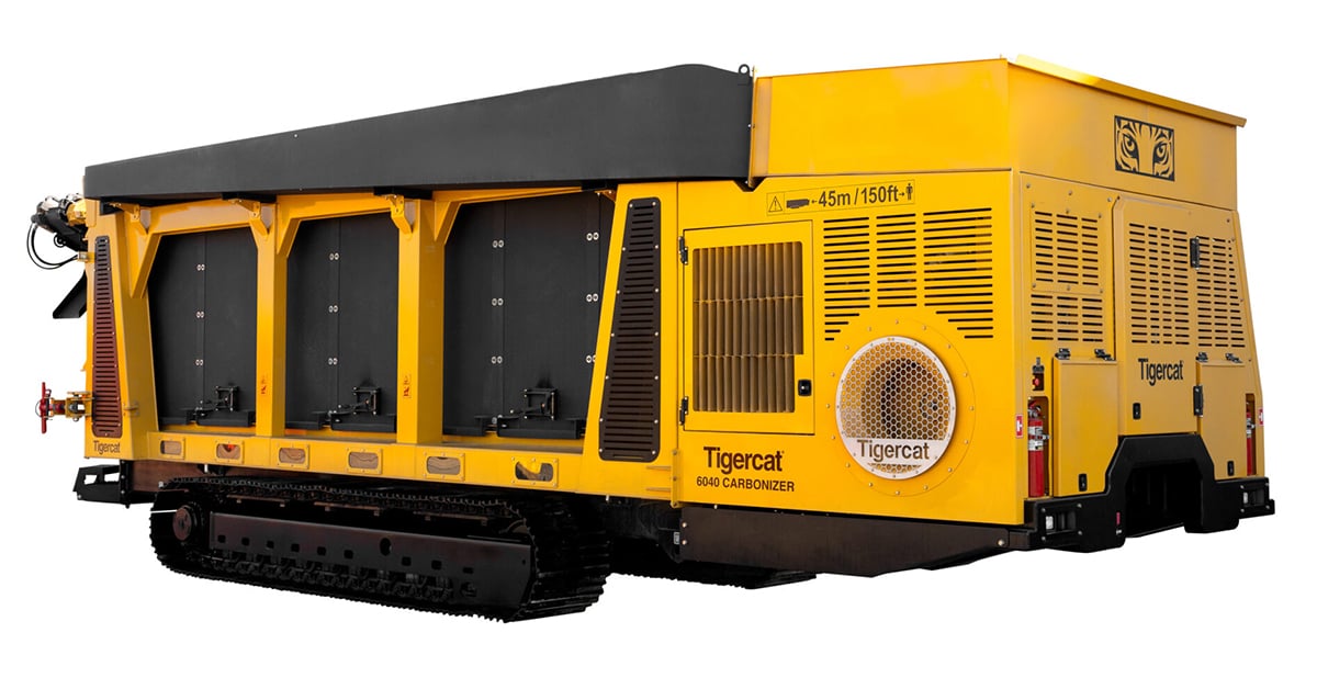 Tigercat Releases 6040 Carbonizer