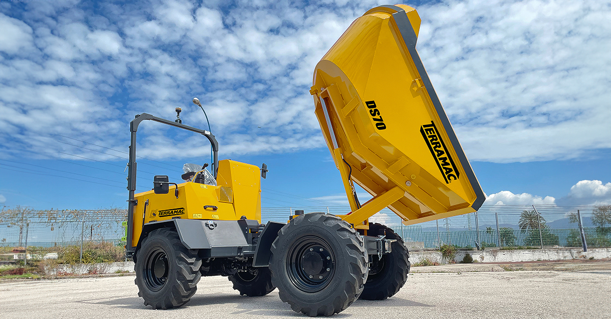 Terramac Launches Wheeled Dumpers