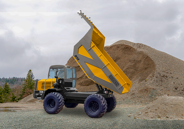 Terramac Launches Wheeled Dumpers
