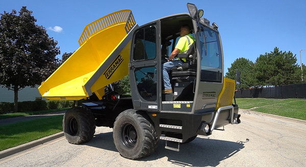 Terramac Launches Wheeled Dumpers