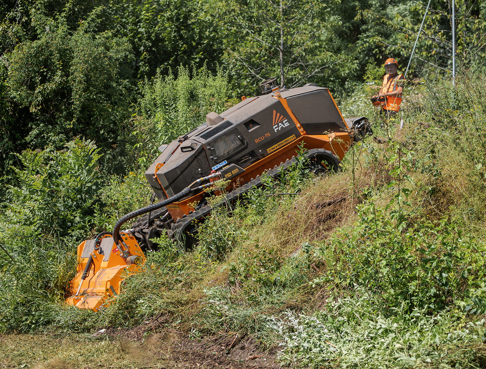 New PMM/RCU75 Swinging Hammer Mulcher From FAE