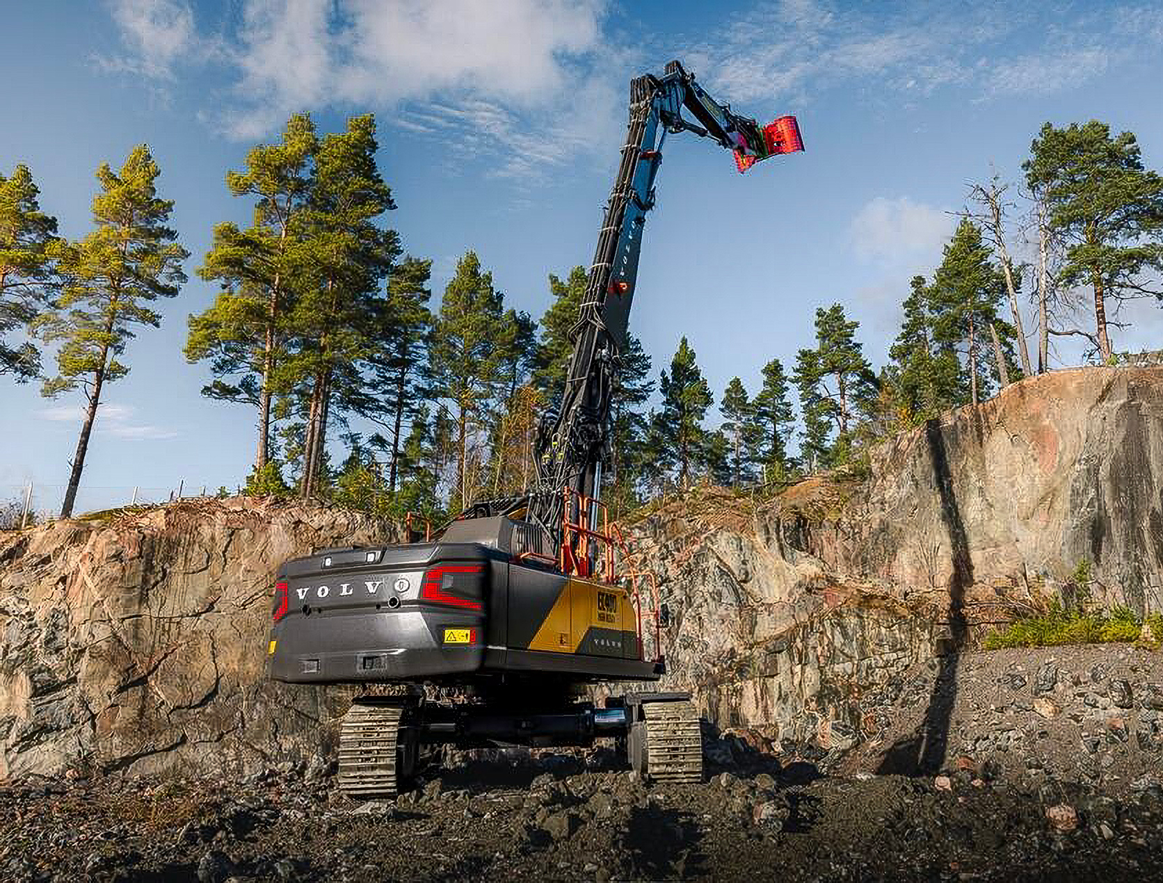 Volvo CE Launches New High Reach Excavators