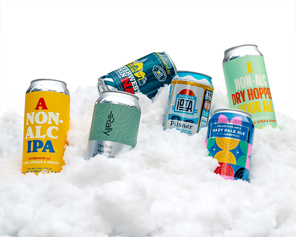 Non-Alcoholic Mystery Beer Box Subscription from Free Bar