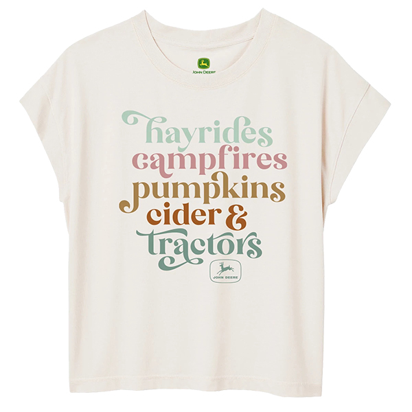 Hayrides & Campfires Tee from John Deere