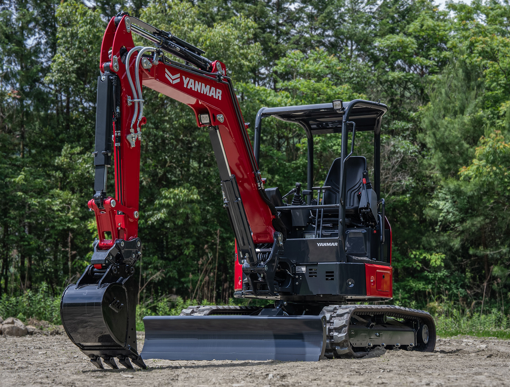 Yanmar Introduces New ViO35-7 Mini Excavator