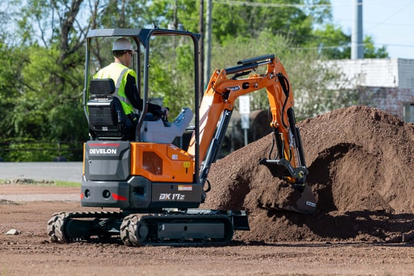DEVELON Introduces Its Smallest Mini Excavator Yet