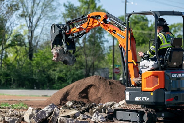DEVELON Introduces Its Smallest Mini Excavator Yet