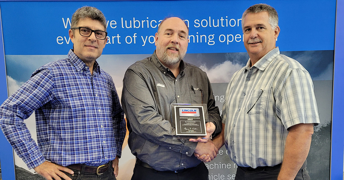 FLO Components Ltd Earns 2023 Lincoln Distinguished Distributor Award