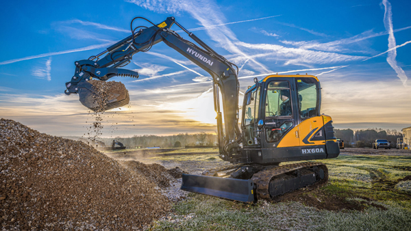 Hyundai Adds New HX-A Compact Excavators