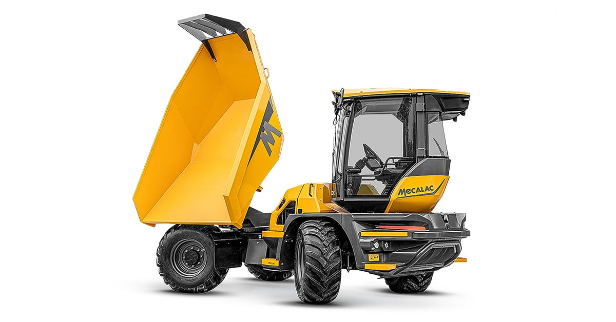 Mecalac Launches The Revotruck: The Safest And Most Ergonomic Dumper On The Market