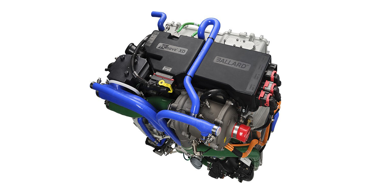 New FCmove-XD Fuel Cell Engine From Ballard