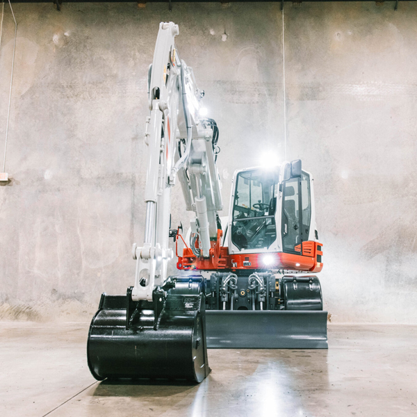 Takeuchi Brings TB395W Wheeled Excavator to North America