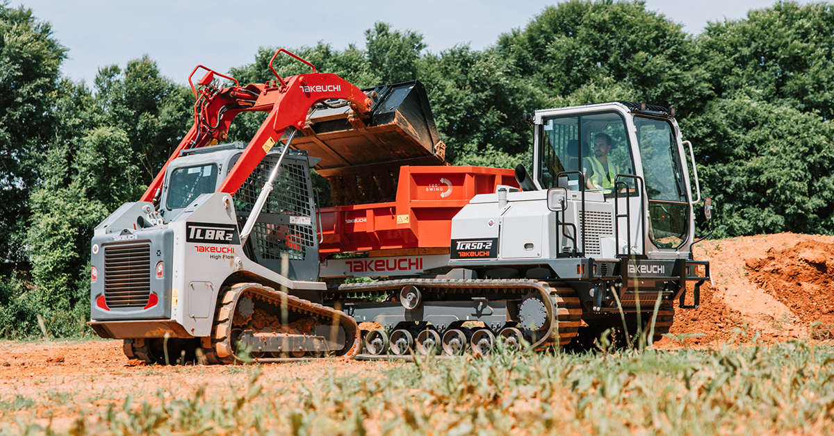 Takeuchi Brings TCR50-2 Crawler Dumper To North America